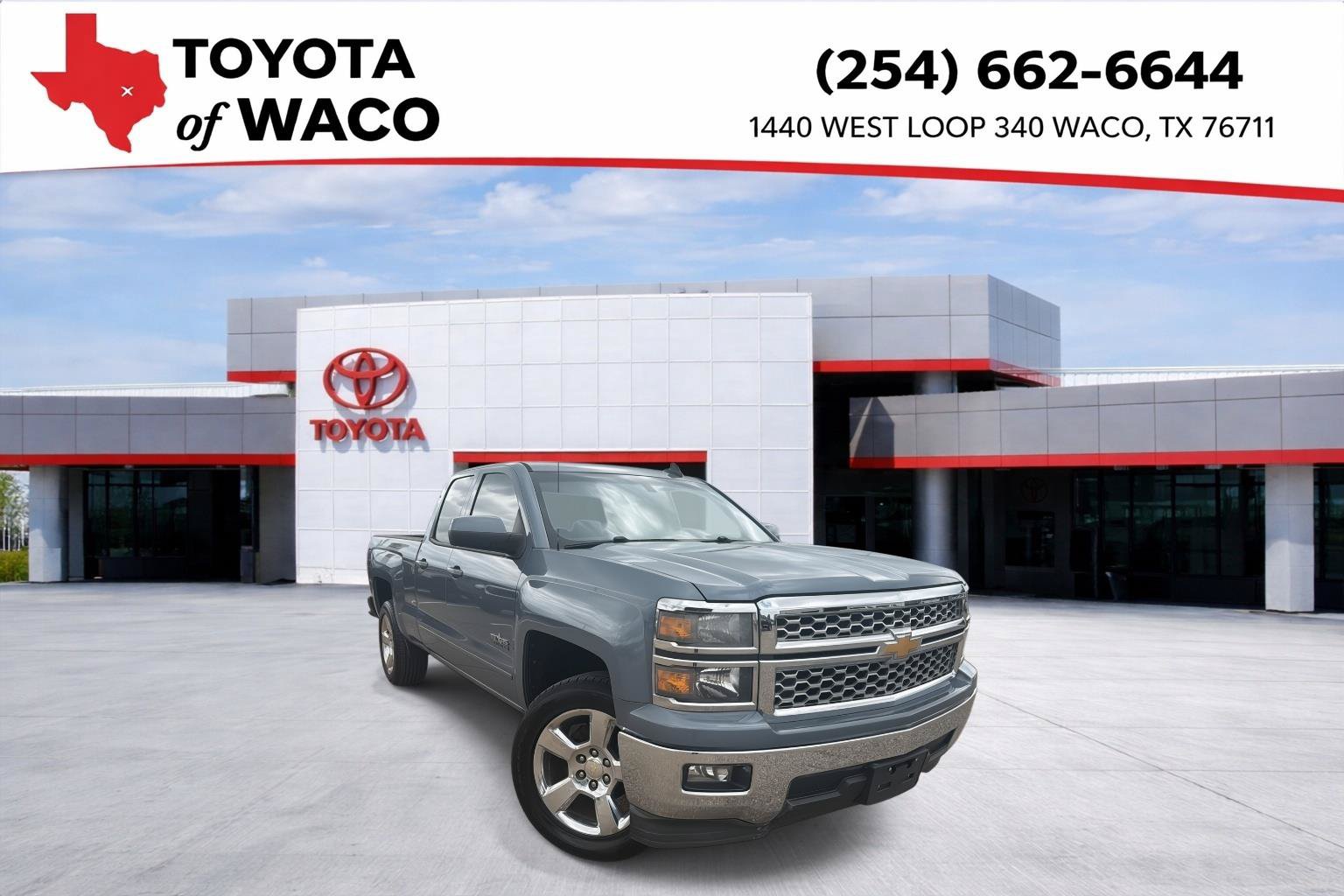 Used 2015 Chevrolet Silverado 1500 LT w/ Texas Edition, 1LT Trim RWD image 1