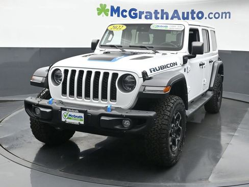 Used 2022 Jeep Wrangler Unlimited Rubicon 4xe w/ Steel Bumper Group image 16