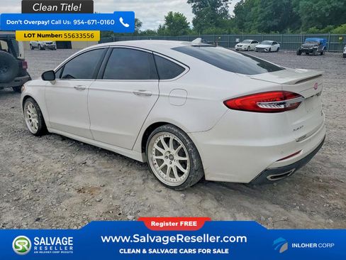 Used 2020 Ford Fusion Titanium FWD image 3