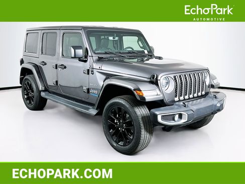Used 2021 Jeep Wrangler Sahara image 1
