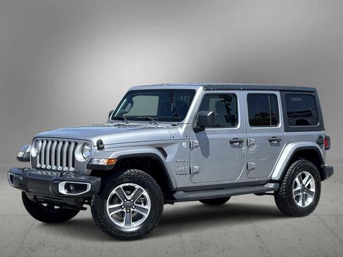 Used 2020 Jeep Wrangler Unlimited Sahara image 1