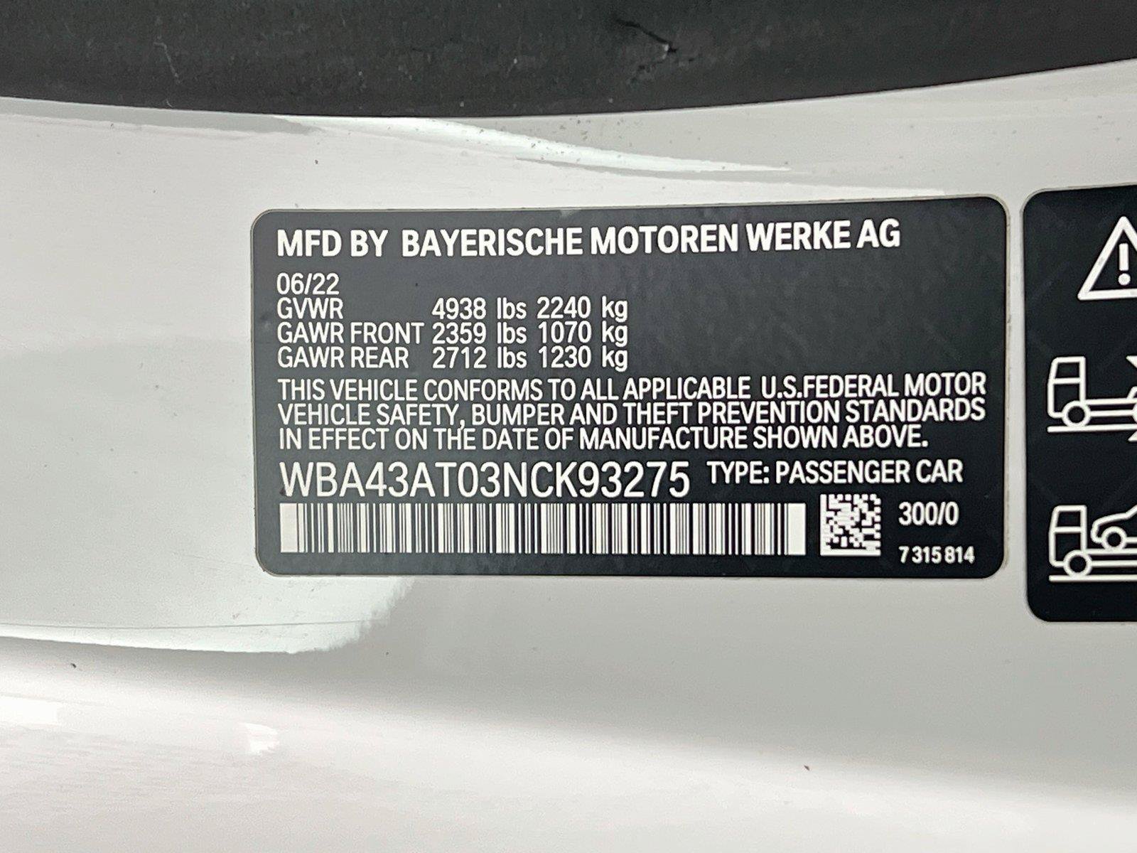 Used 2022 BMW 430i xDrive Convertible w/ M Sport Package AWD/4WD image 27