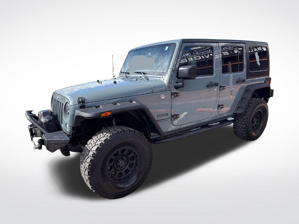 Used 2015 Jeep Wrangler Unlimited Sport w/ Quick Order Package 23S AWD/4WD image 3