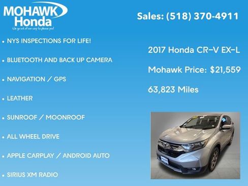 Used 2017 Honda CR-V EX-L image 7