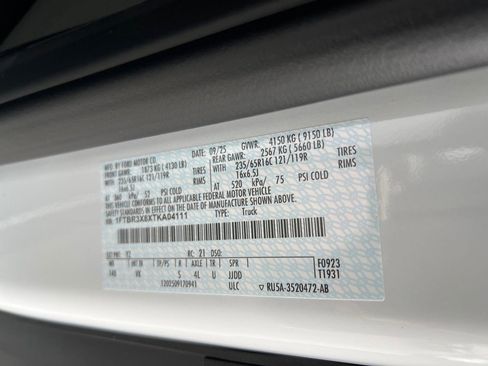 New 2026 Ford Transit 250 148 High Roof Extended w/ Load Area Protection Package image 28