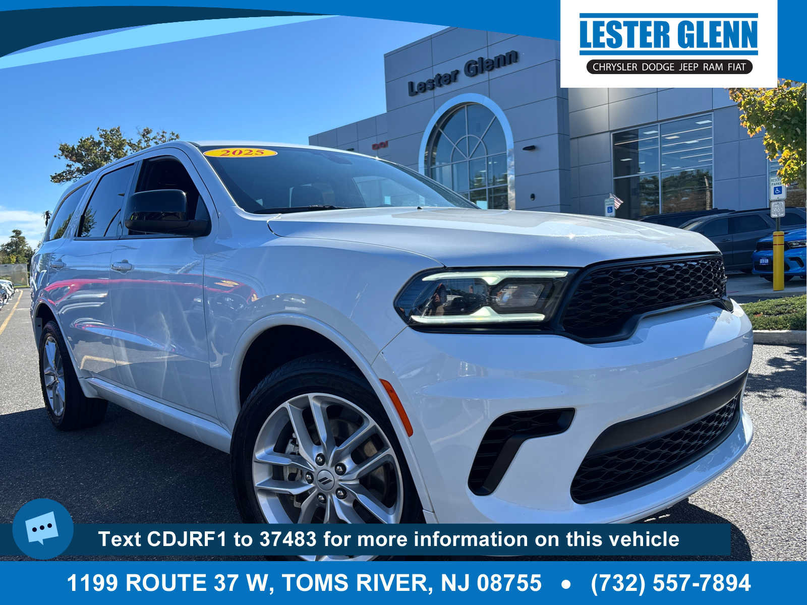 Certified 2025 Dodge Durango GT AWD/4WD image 1
