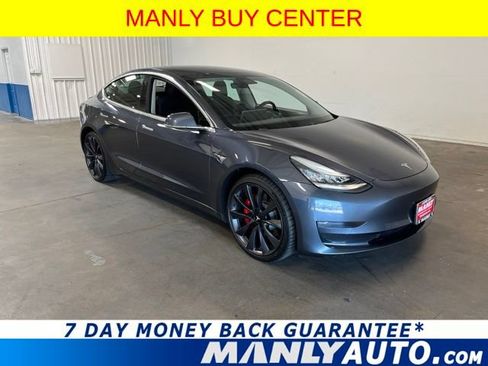 Used 2020 Tesla Model 3 Performance AWD/4WD image 1
