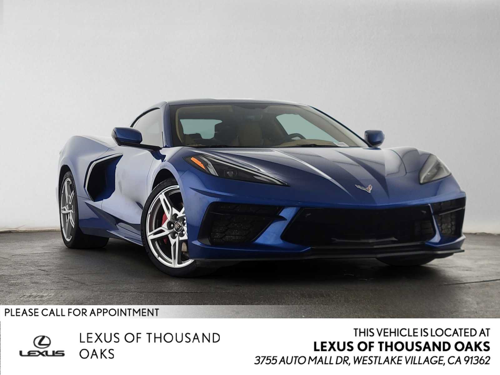 Used 2022 Chevrolet Corvette Stingray Premium Cpe w/ Battery Protection Package RWD image 1