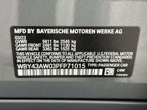 Certified 2023 BMW i4 eDrive35 w/ Premium Package RWD image 19