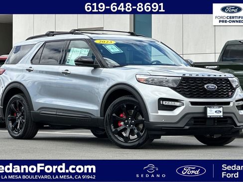 Certified 2023 Ford Explorer ST w/ Equipment Group 401A AWD/4WD image 1