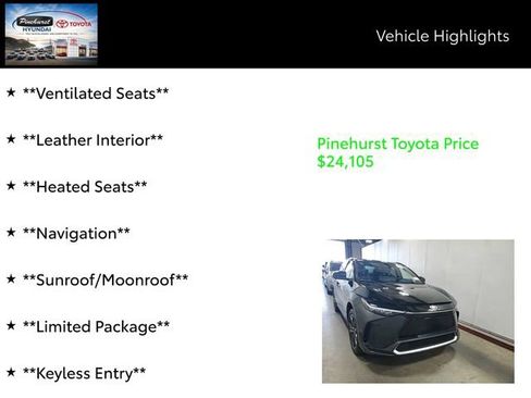 Used 2023 Toyota bZ4X FWD w/ Weather Package image 14