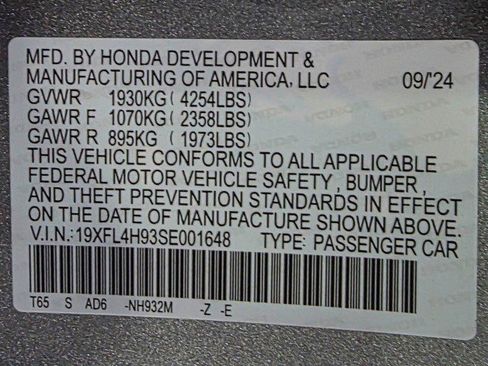 Used 2025 Honda Civic Sport Touring image 39