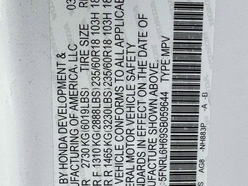 Certified 2025 Honda Odyssey EX-L image 33