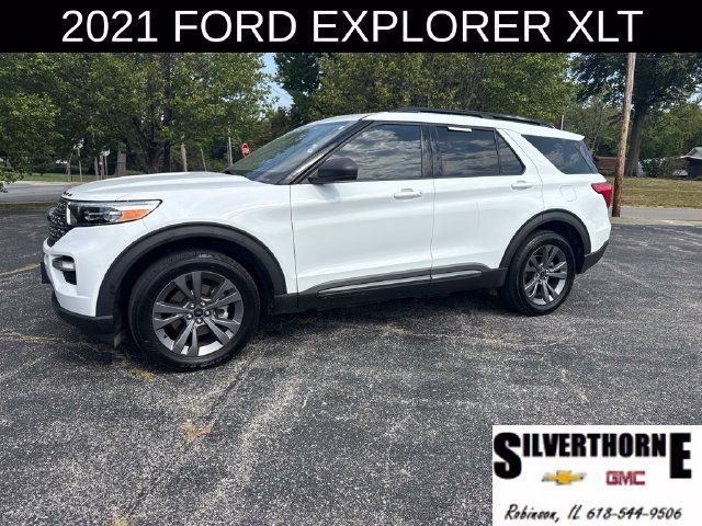 Used 2021 Ford Explorer XLT w/ Equipment Group 202A AWD/4WD image 1