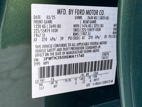 Used 2025 Ford Mustang Mach-E Premium AWD/4WD image 48