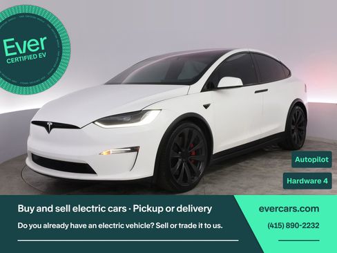 Used 2023 Tesla Model X Plaid AWD/4WD image 1