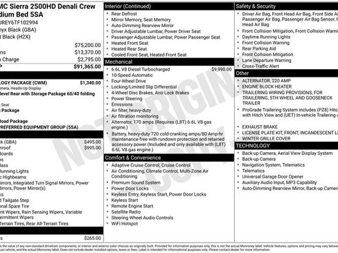 New 2026 GMC Sierra 2500 Denali w/ Technology Package image 8
