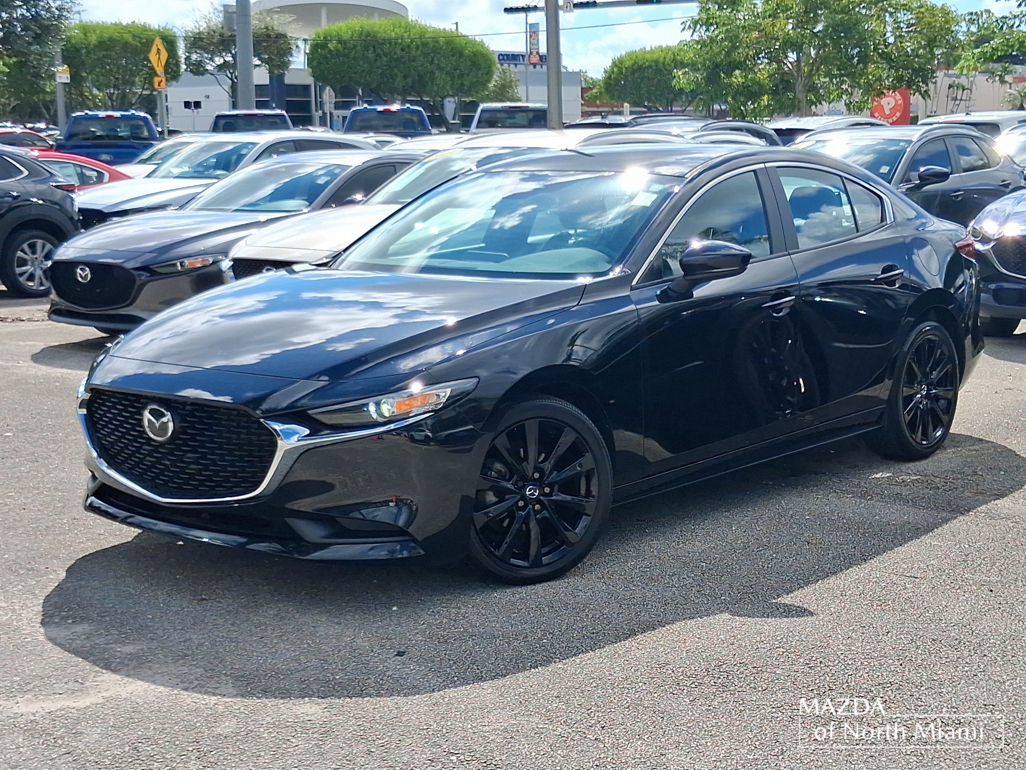 Certified 2024 MAZDA MAZDA3 s FWD image 1