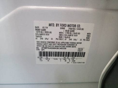 Used 2019 Ford Edge SE w/ SE Fleet Driver's Package AWD/4WD image 33