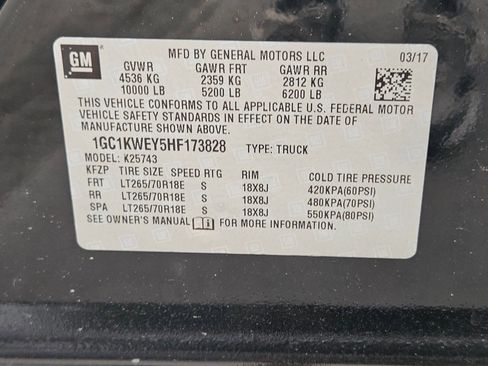 Used 2017 Chevrolet Silverado 2500 LTZ w/ Duramax Plus Package image 27