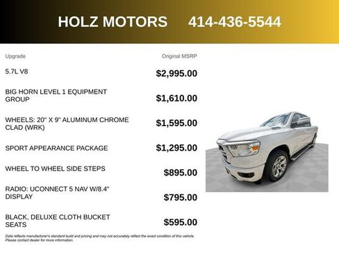 Used 2022 RAM 1500 Big Horn AWD/4WD image 5