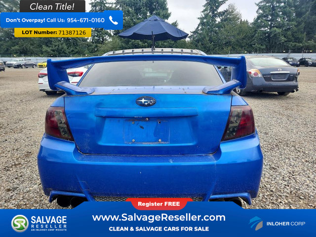 Used 2011 Subaru Impreza WRX Sedan AWD/4WD image 8