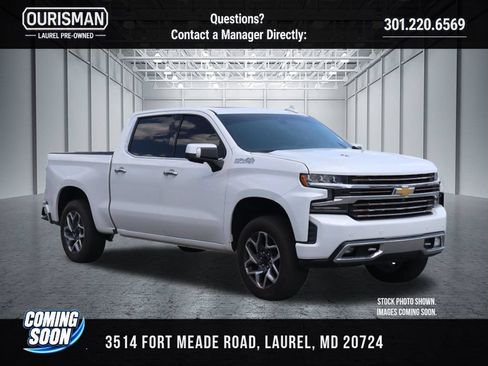 Used 2019 Chevrolet Silverado 1500 High Country w/ Technology Package AWD/4WD image 1