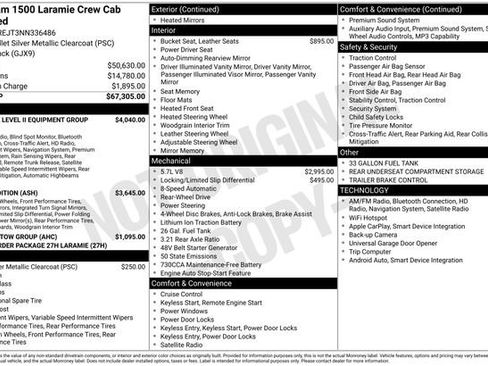 Used 2022 RAM 1500 Laramie RWD image 2