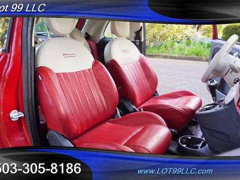 Used 2013 FIAT 500 Lounge w/ Luxury Leather Pkg FWD image 17