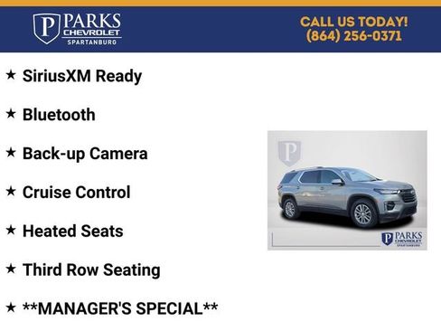Certified 2023 Chevrolet Traverse LT w/ LPO, Floor Liner Package AWD/4WD image 5
