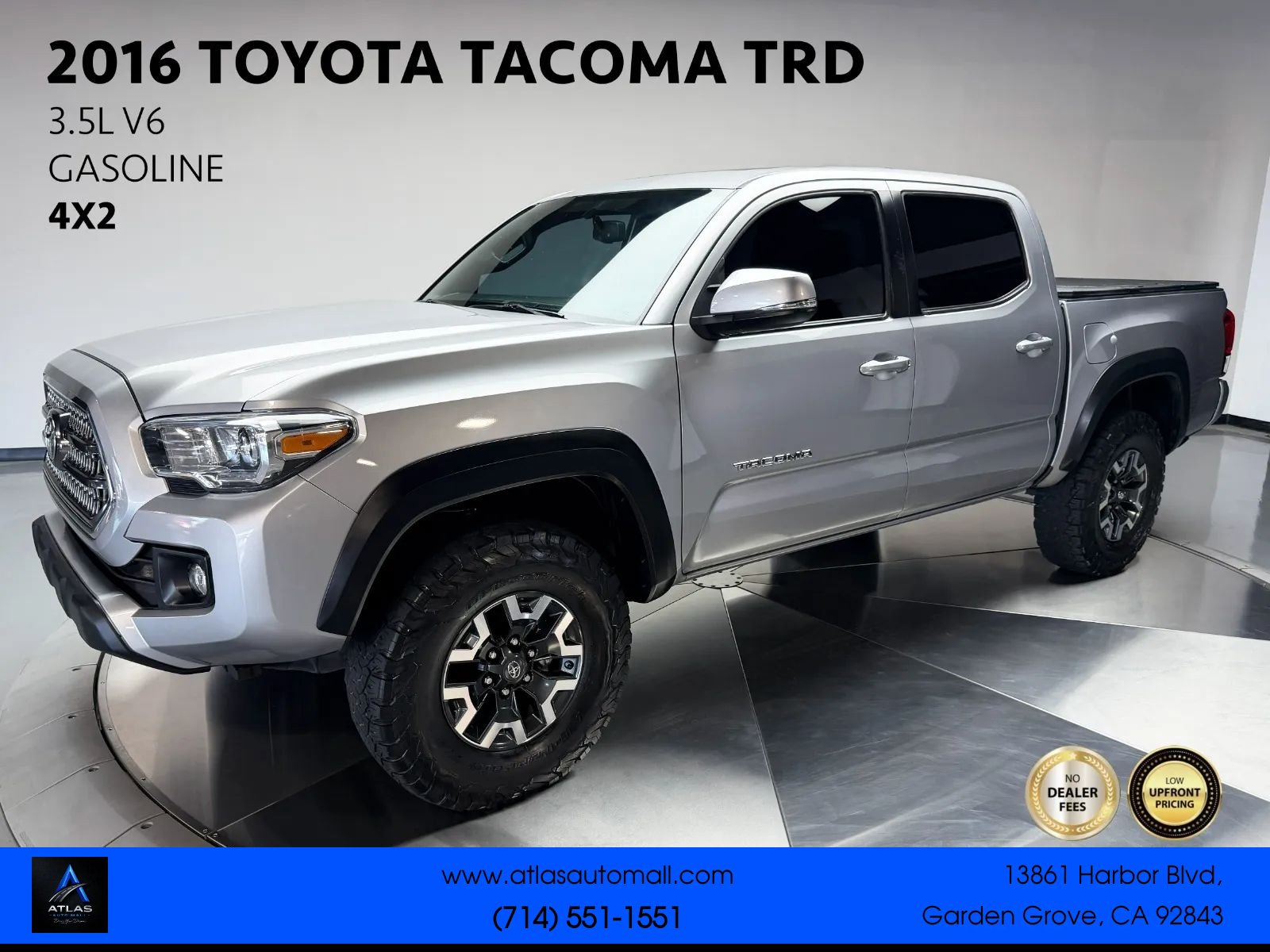 Used 2016 Toyota Tacoma TRD Off-Road w/ Premium & Technology Package RWD image 1