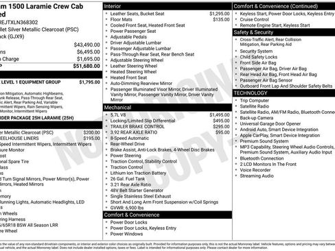 Used 2020 RAM 1500 Laramie RWD image 2