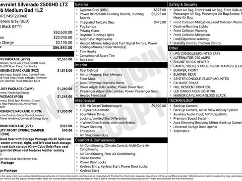 Used 2025 Chevrolet Silverado 2500 LTZ w/ Trail Boss Package image 3