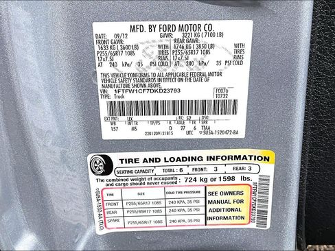 Used 2013 Ford F150 XLT w/ Mid Equipment Group RWD image 34