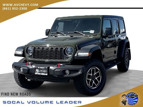 Used 2024 Jeep Wrangler Unlimited Rubicon w/ Technology Group AWD/4WD image 1