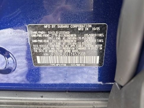 New 2026 Subaru Outback Touring XT image 28