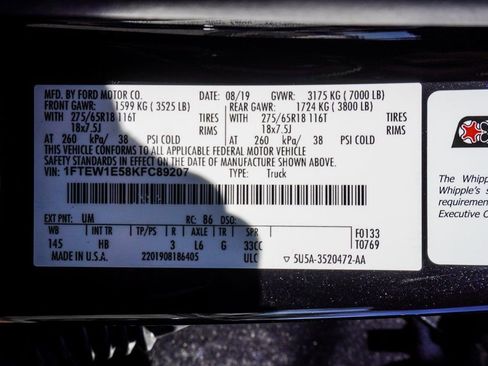 Used 2019 Ford F150 Lariat w/ Equipment Group 502A Luxury AWD/4WD image 42