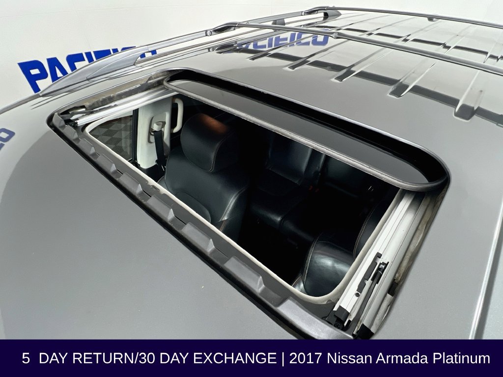 Used 2017 Nissan Armada Platinum w/ Interior Lighting Package AWD/4WD image 17