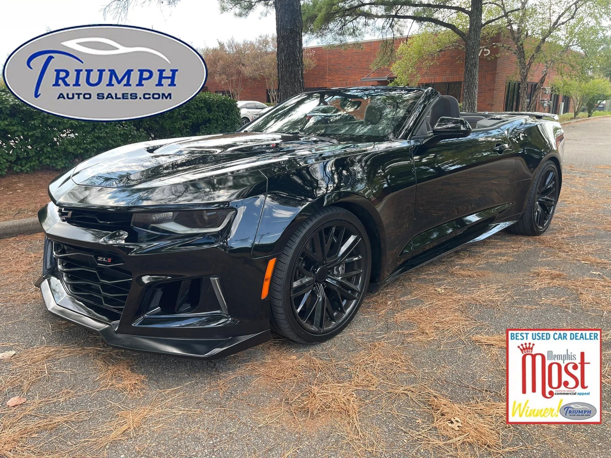 Used 2019 Chevrolet Camaro ZL1 RWD image 1