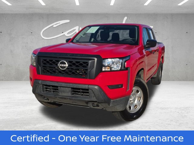 Certified 2022 Nissan Frontier S w/ Technology Package AWD/4WD image 1