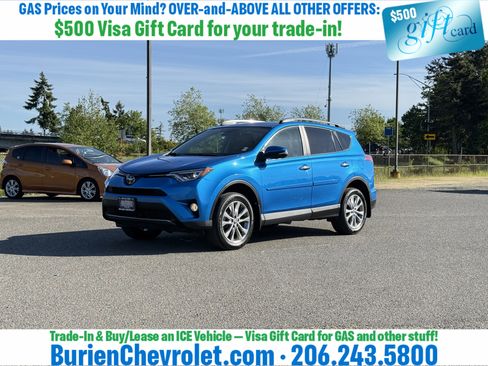 Used 2017 Toyota RAV4 Limited w/ All Weather Liner Package AWD/4WD image 40