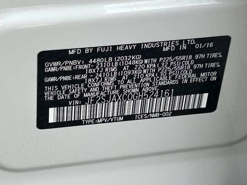 Used 2016 Subaru Forester 2.5i Touring w/ Eyesight & Navigation System AWD/4WD image 37