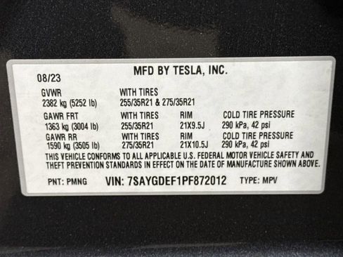 Used 2023 Tesla Model Y Performance image 28