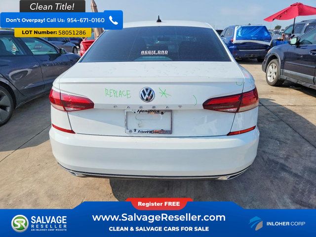 Used 2021 Volkswagen Passat 2.0T S w/ Luggage Net & Mats Package FWD image 8