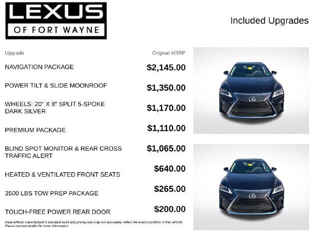 Used 2019 Lexus RX 350 AWD w/ Navigation Package image 4