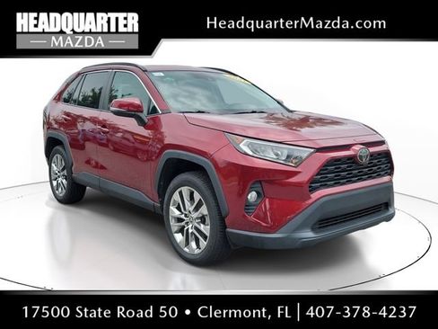 Used 2021 Toyota RAV4 XLE Premium FWD image 1