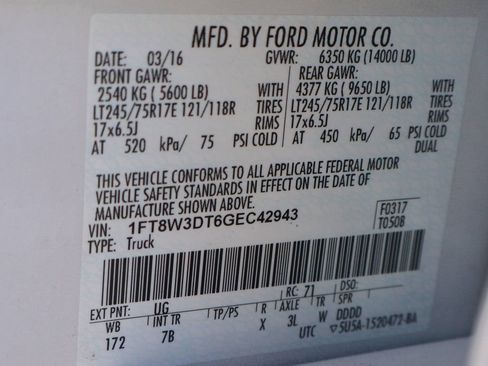 Used 2016 Ford F350 Platinum AWD/4WD image 60