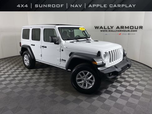 Used 2023 Jeep Wrangler Sport S w/ Sun And Sound Package image 1