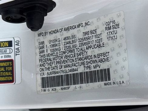 Used 2016 Honda CR-V EX-L image 32