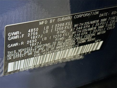 Certified 2023 Subaru Outback Limited image 37